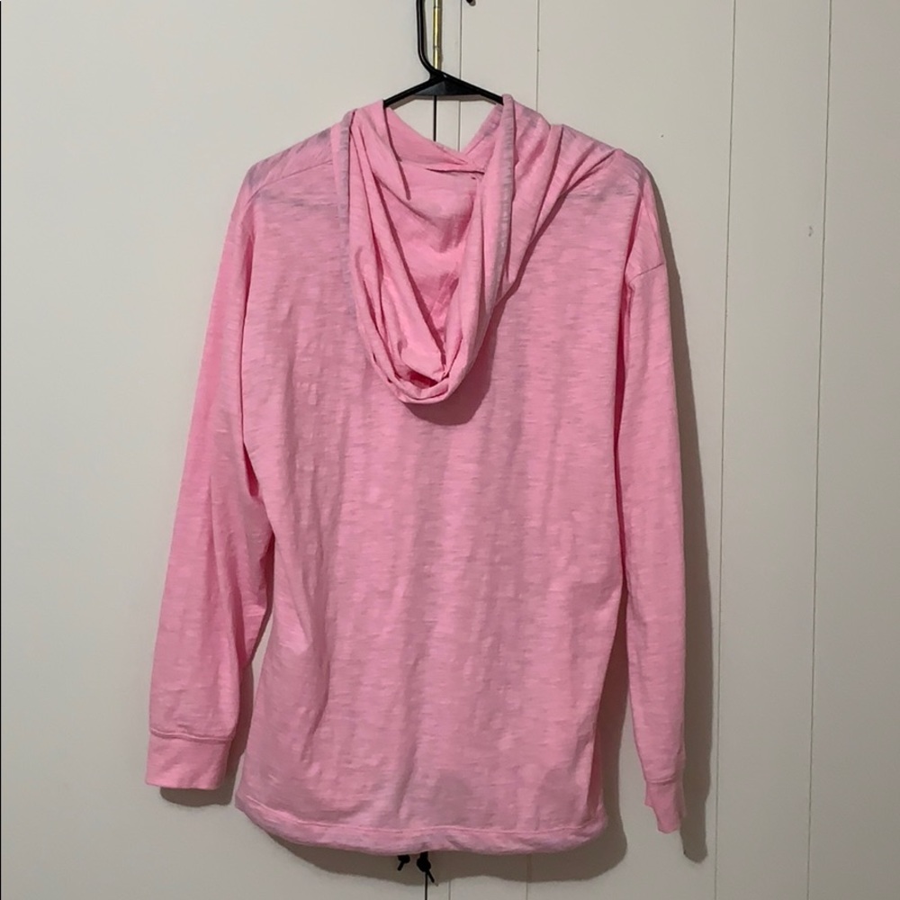 Pink drawstring pullover - Picture 3 of 3